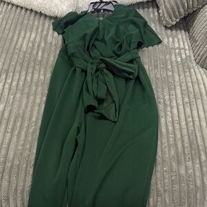 Elegant Green Jumpsuit